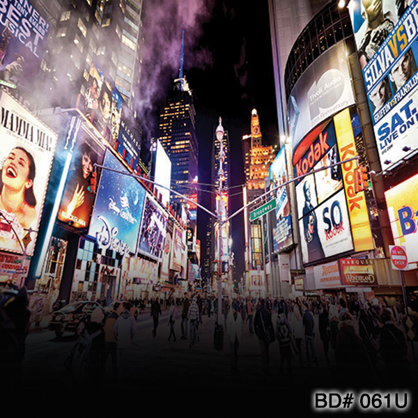 time square nyc photo backdrop rental