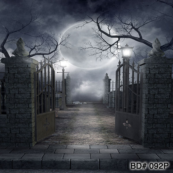 haunted house photo backdrop rental new york city nj